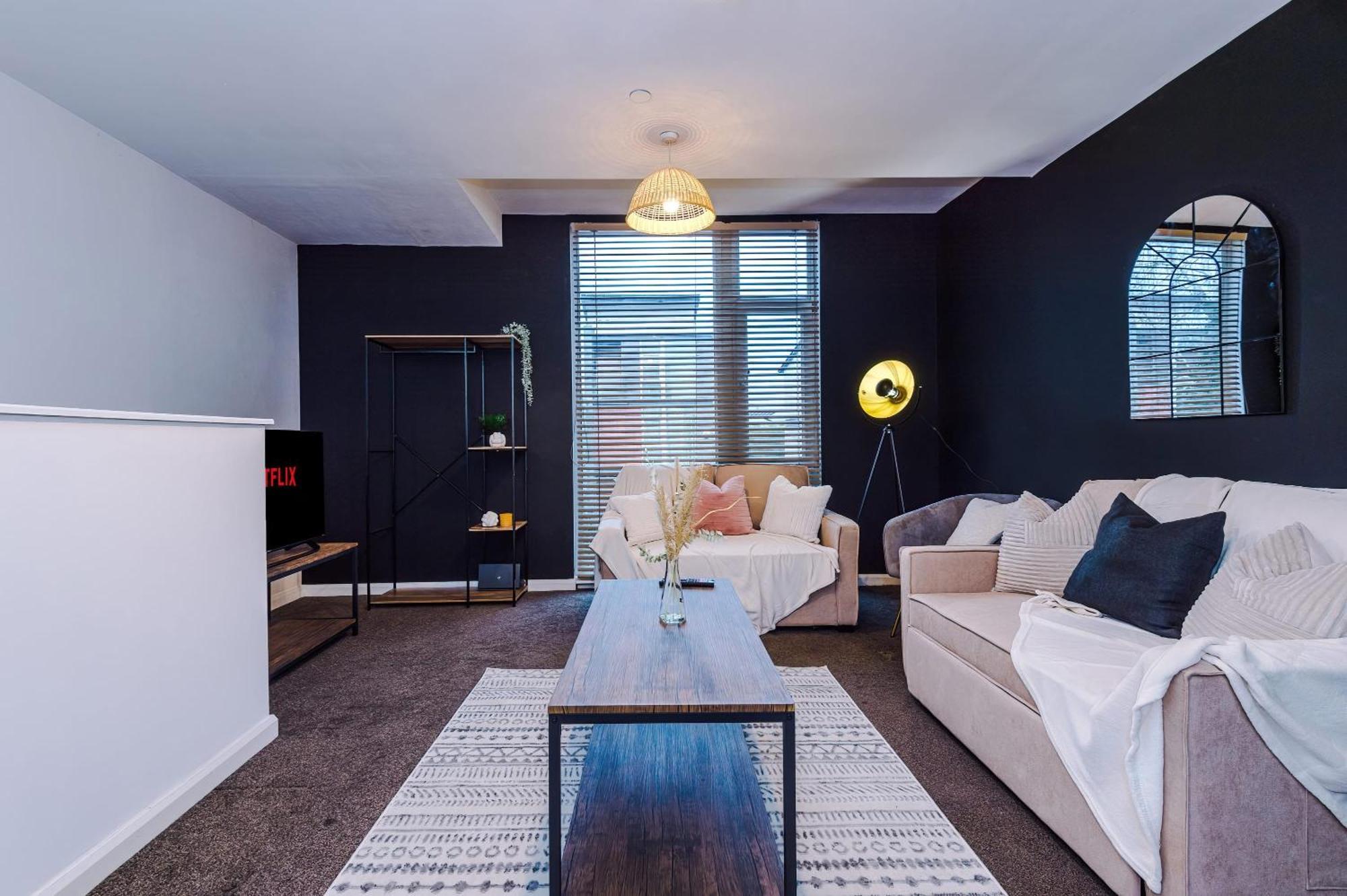 Villa Rest&Recharge At A Spacious Townhouse By The Etihad Manchester Exterior foto